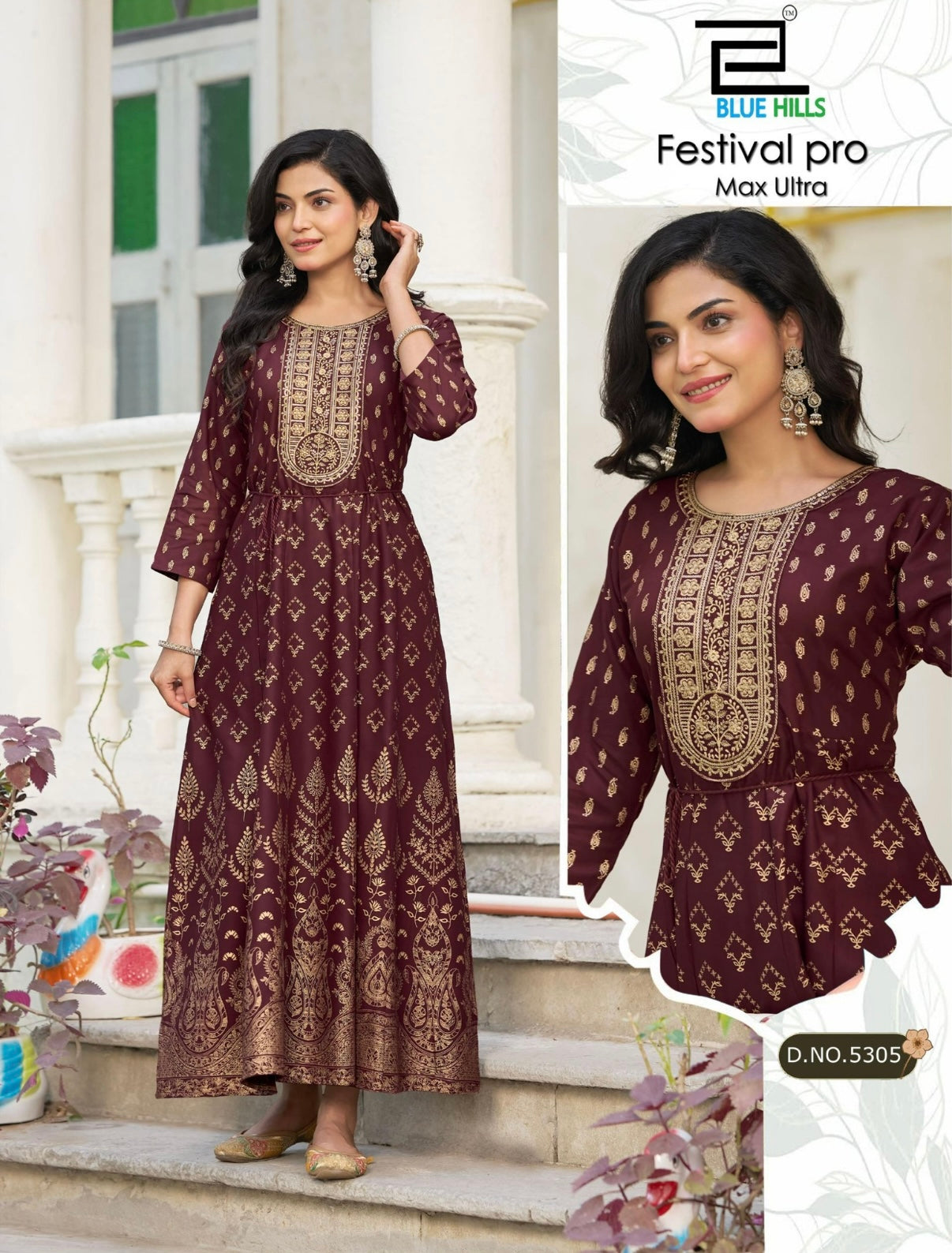 Long Kurti with Belt
