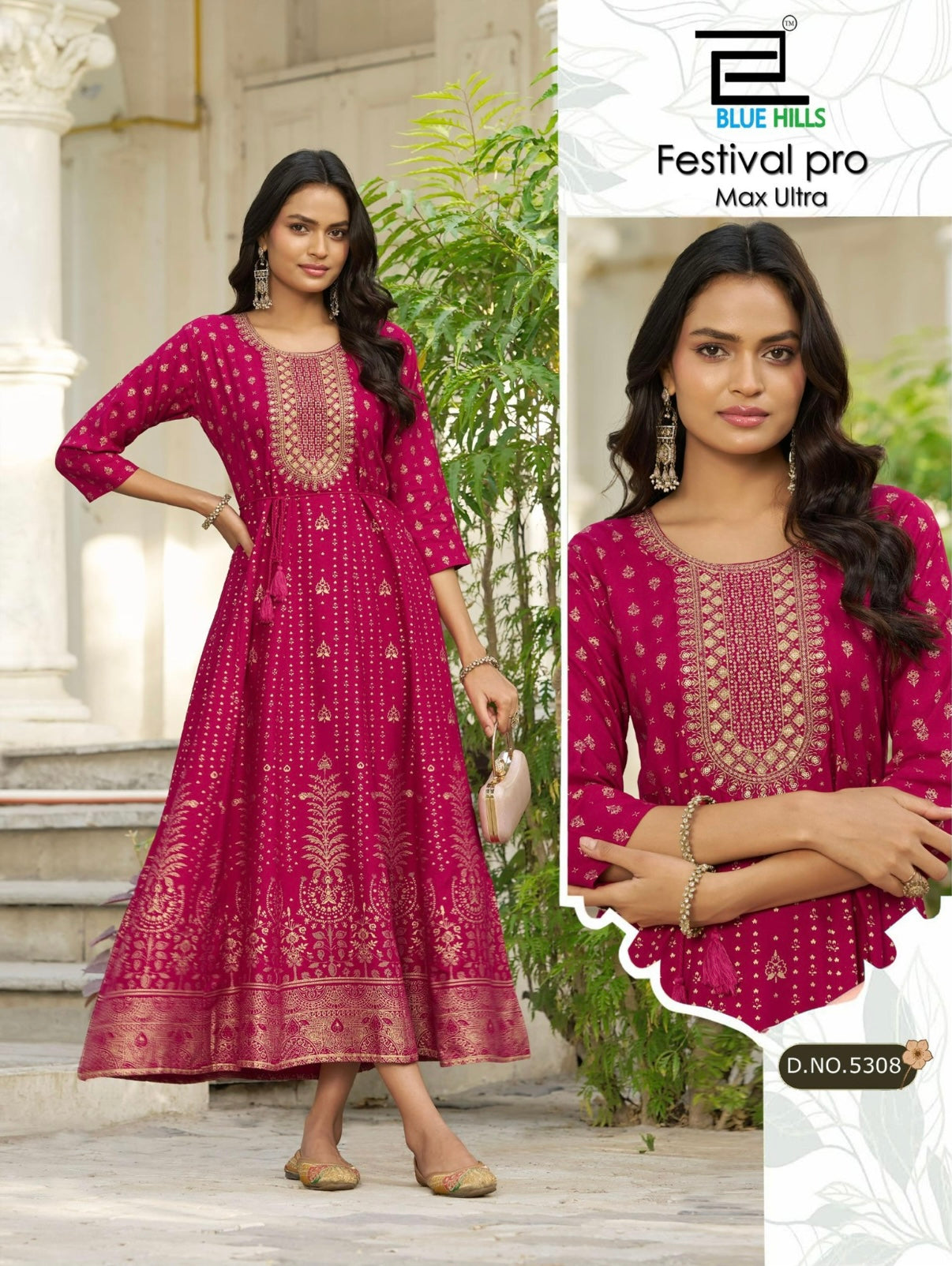 Long Kurti with Belt