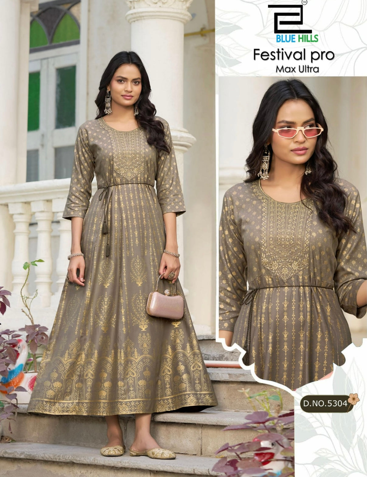 Long Kurti with Belt