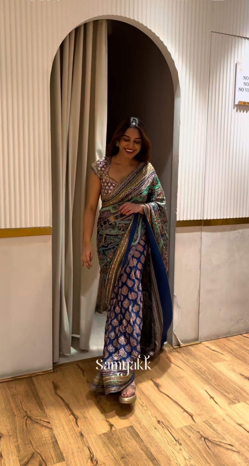 Viral Saree with Unstitched Blouse