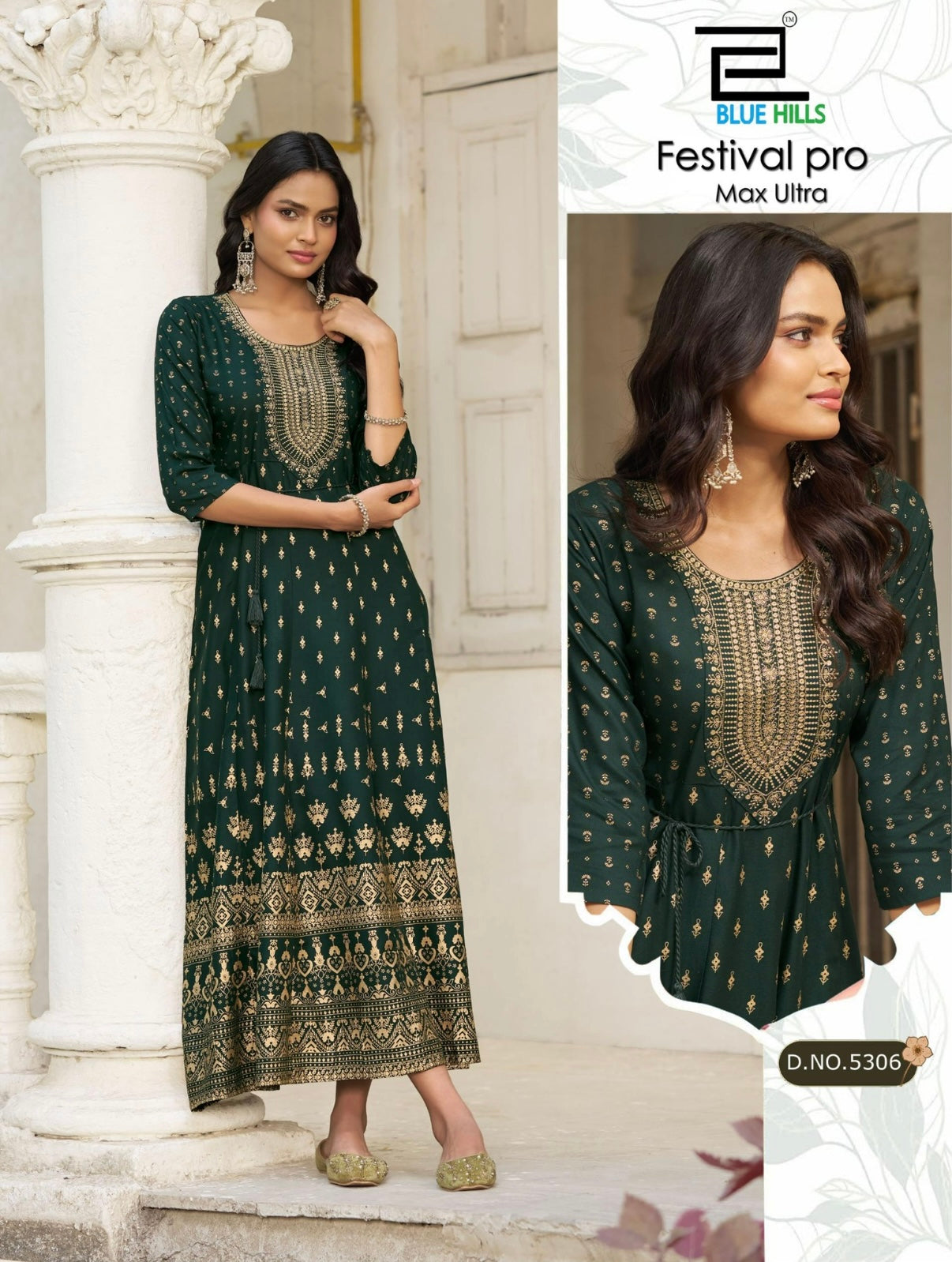 Long Kurti with Belt