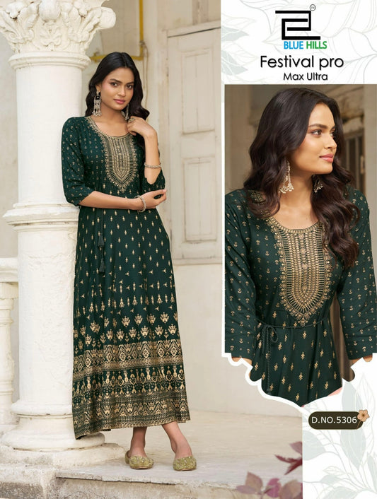 Long Kurti with Belt