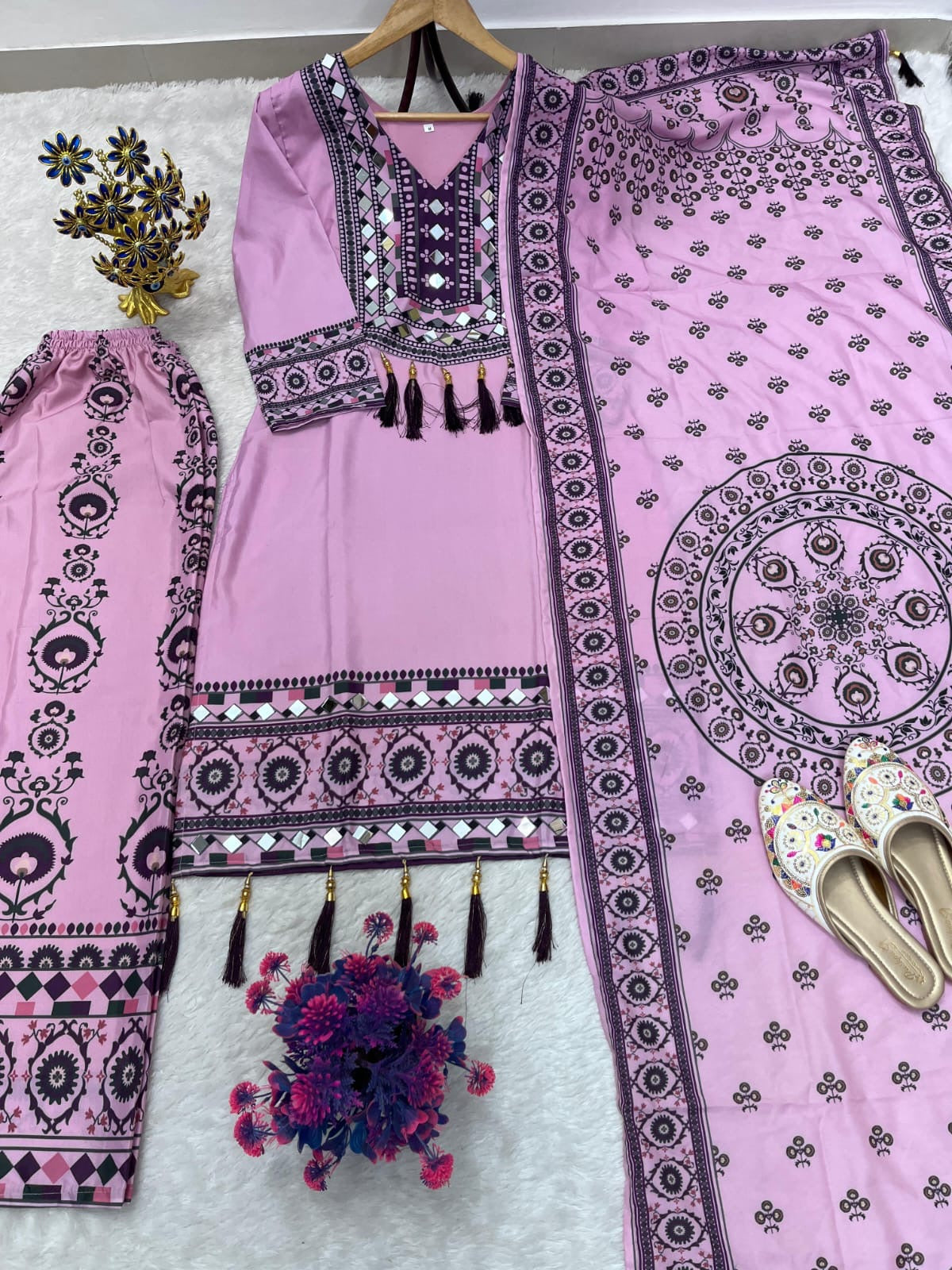 Muslin Suit Set