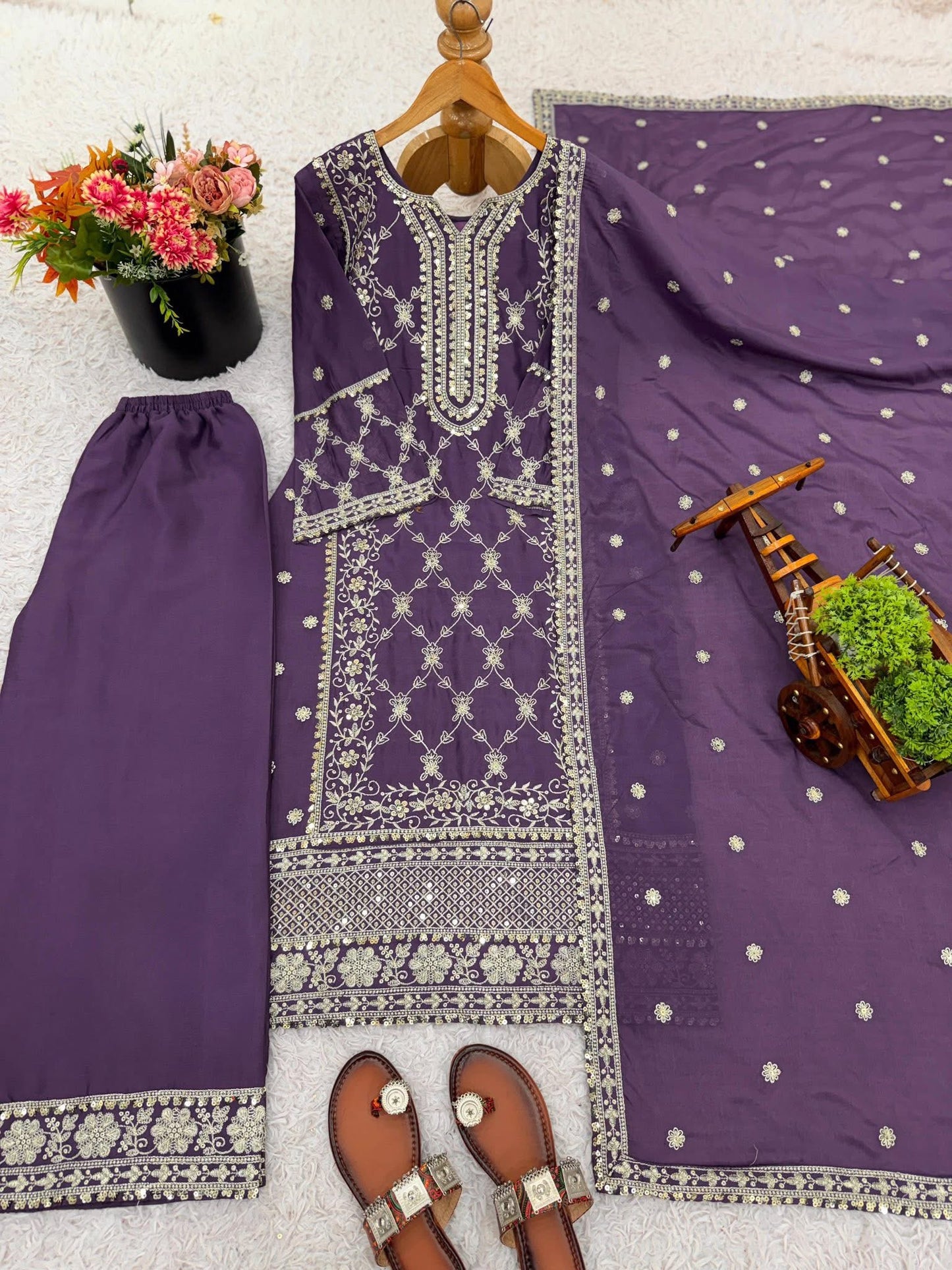 Georgette Suit