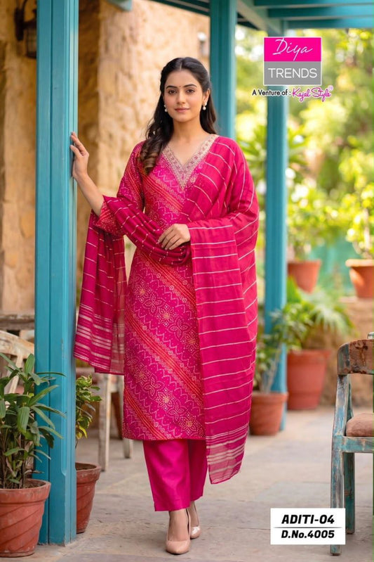 Kurti + Pants + Dupatta
