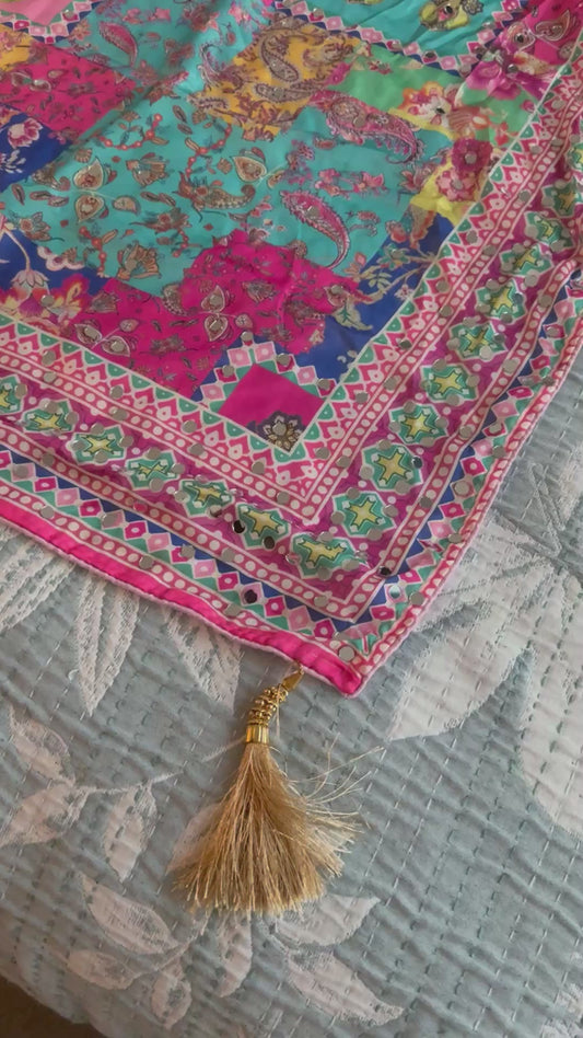 Viral Saree with Unstitched Blouse