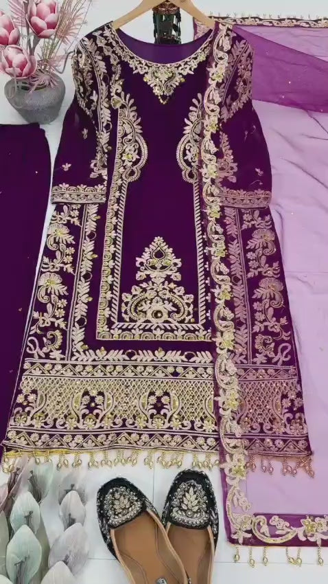 Georgette Suit